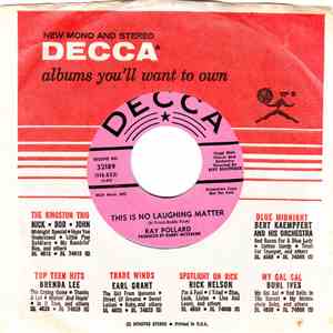 Ray Pollard - This Is No Laughing Matter / Wanderlust