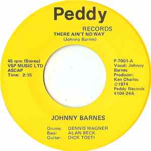 Johnny Barnes  - There Ain't No Way