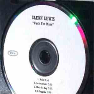 Glenn Lewis - Back For More