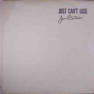 Jon Batson - Just Can't Lose